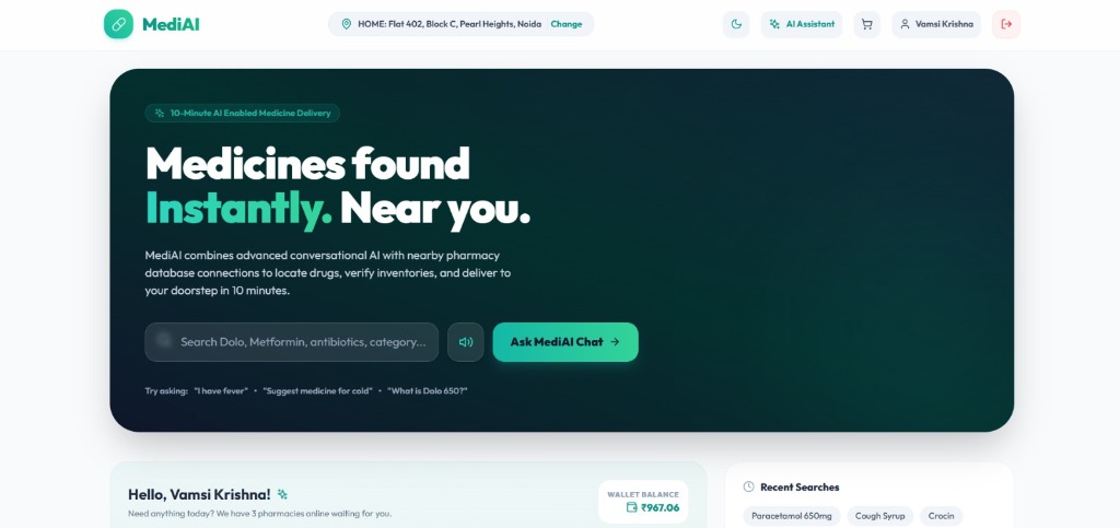 MediAI Customer Portal
